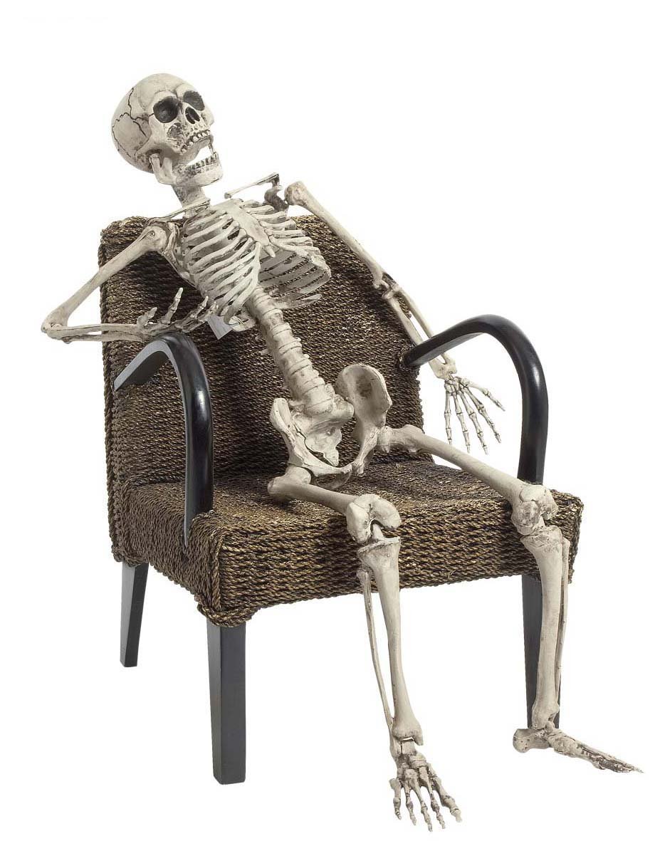 Posable Skeleton - 160cm Accessory for Halloween Living Dead Fancy Dress