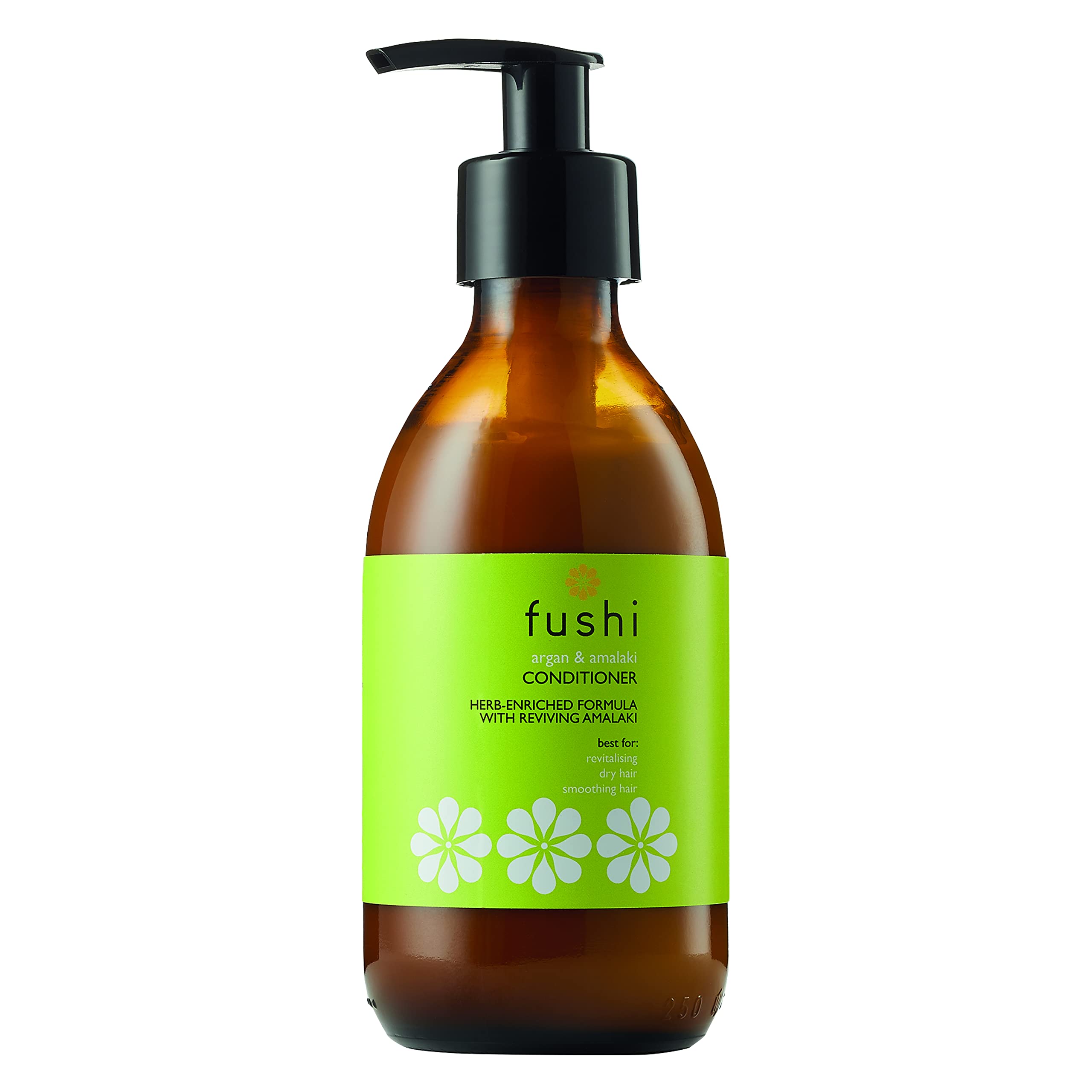Fushi Argan & Amalaki Conditioner | Refillable Zero Waste Glass Bottle 230ml F0030203B