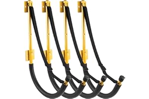 WTMORE Kayak Storage Rack Kayak Wall Mount Heavy Duty Kayak Hooks with Straps 100 LB Capacity Kayak Rack for Garage Kayak Hangers for Paddle Boards Surfboards Bikes Ladders SUP Snow Board