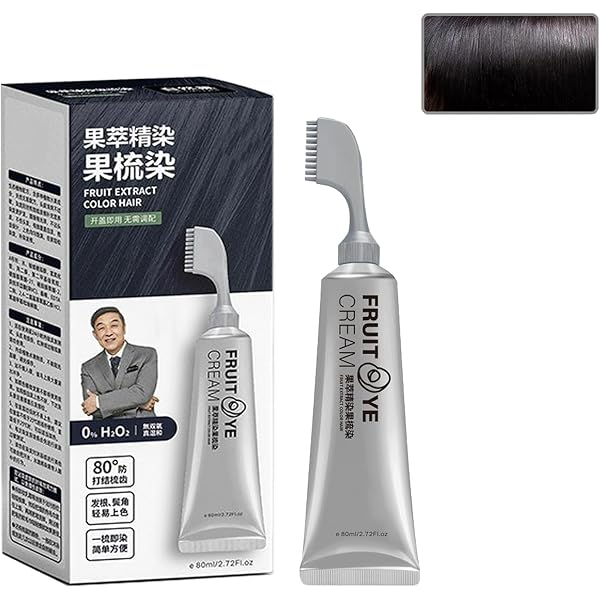 Natürliche Haarfarbe Auf Pflanzenbasis – Kastanienbraun, 80 Ml