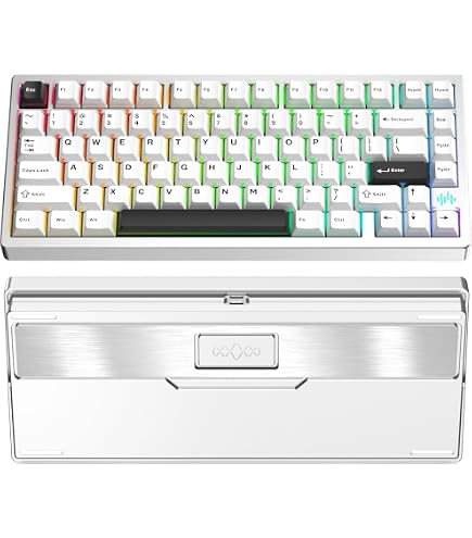 PMO Aurora 80 Full Aluminum CNC Wireless Mechanical Keyboard with