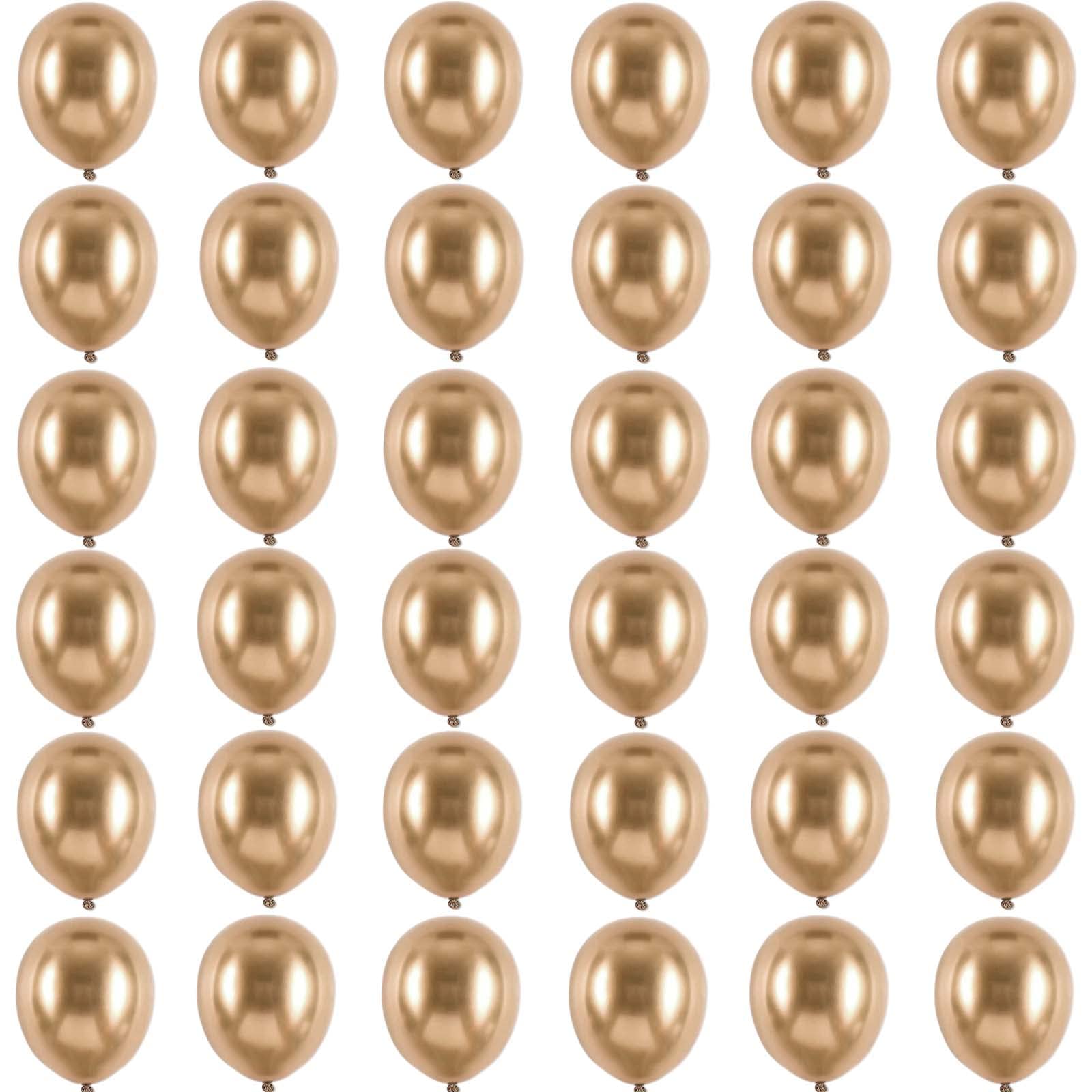 Fruit Green Chrome Large Balloon,Metallic Green Balloons 5 inch,36 Pcs Thick Natural Latex Balloon Shiny Adults Birthday Tiny Balloon for Adults Wedding,Graduation,Retirement Anniversary Party Decor