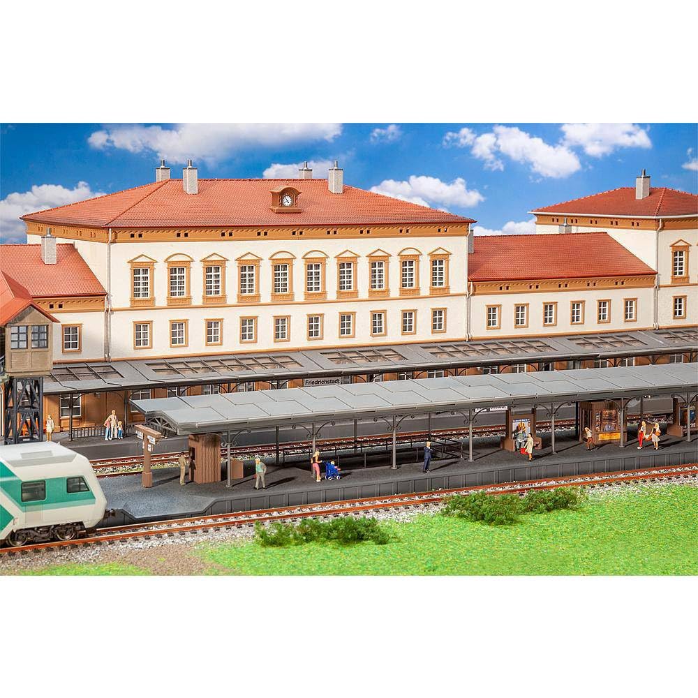 Faller FA120105 Rahnsteig Friedrichstadt Model Kit, Various