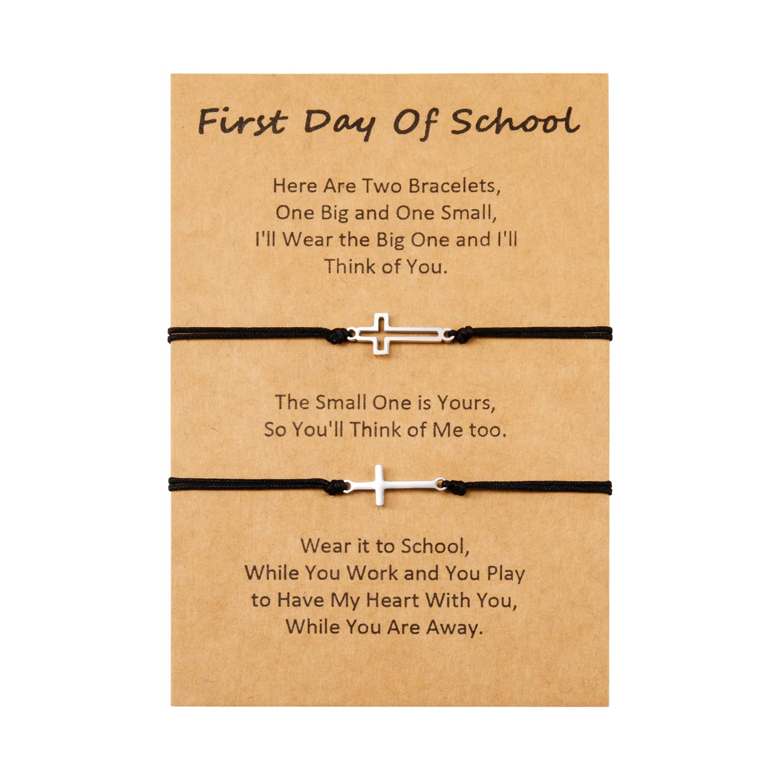 GBTBYS First Day of School Gift 2 Pcs Cross