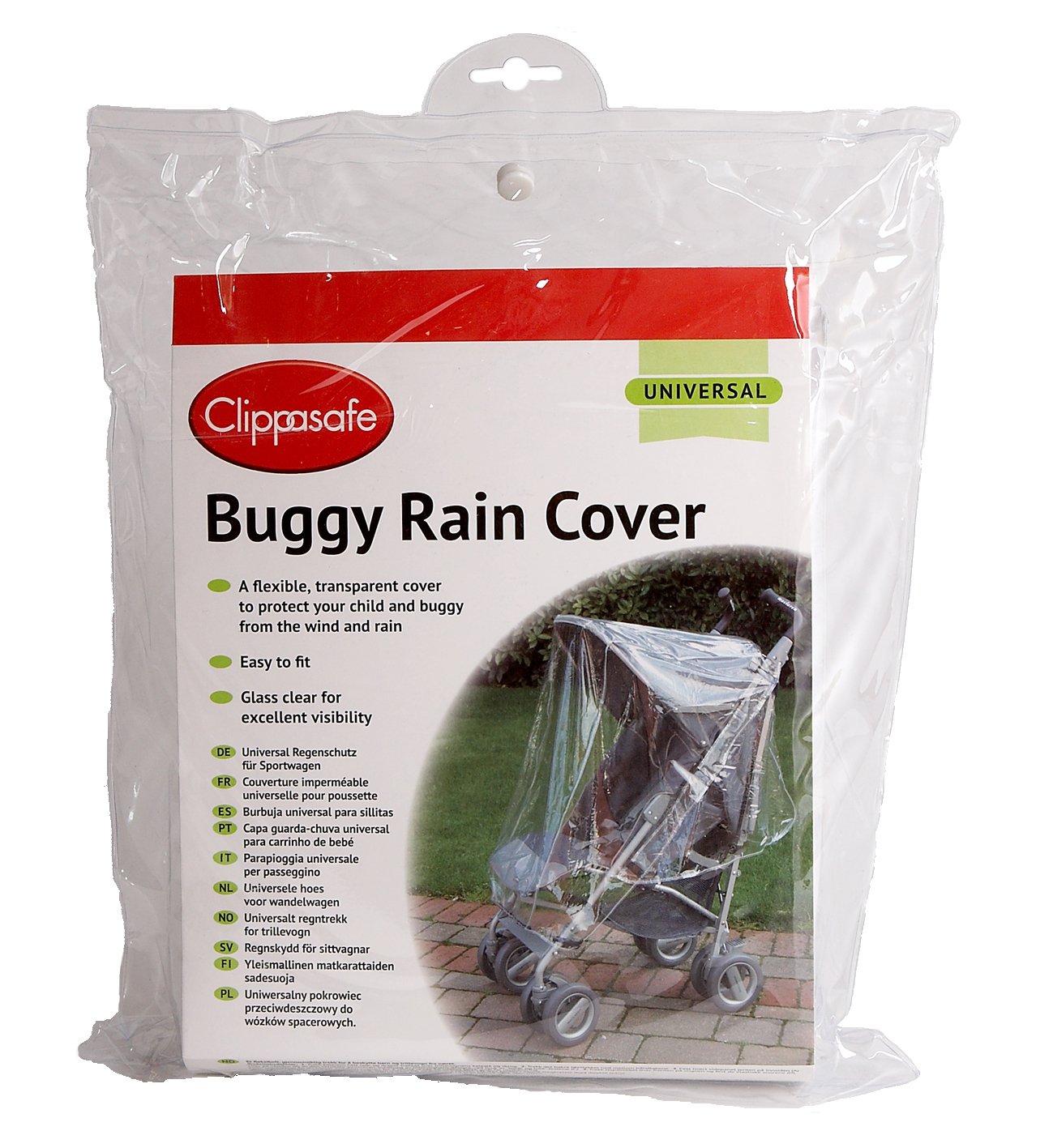 Clippasafe Universal Buggy Rain Cover