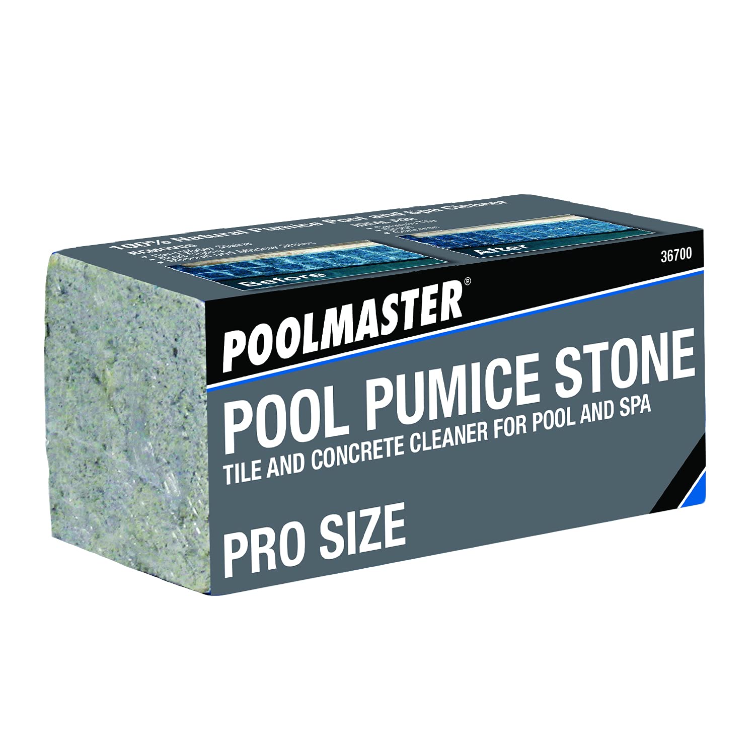 Photo 1 of Poolmaster 36700 Extra Large Swimming Pool and Spa Pumice Stone, Pro Size,Neutral,Tan