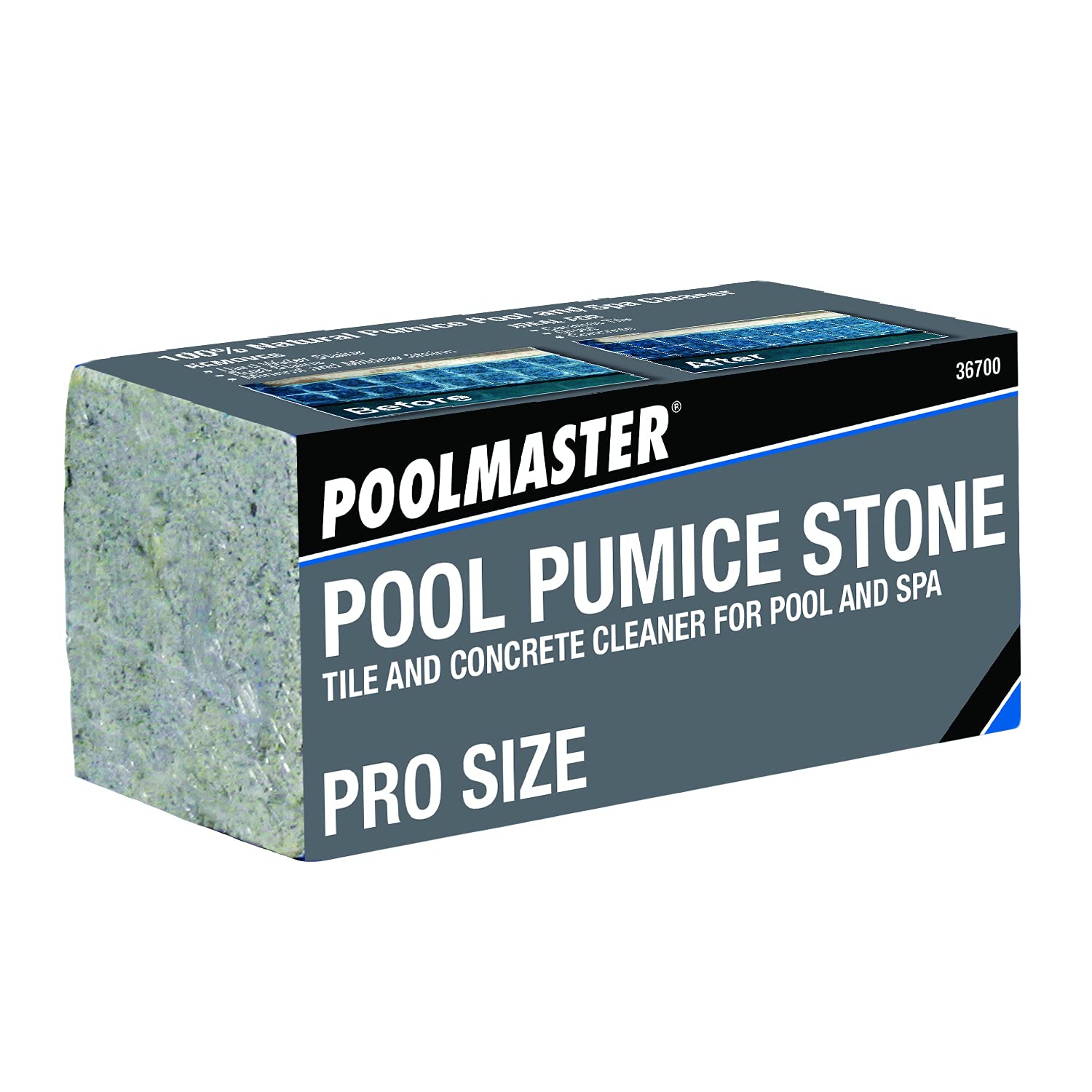 Poolmaster 36700 Extra Large Swimming Pool and Spa Pumice Stone, Pro Size,Neutral