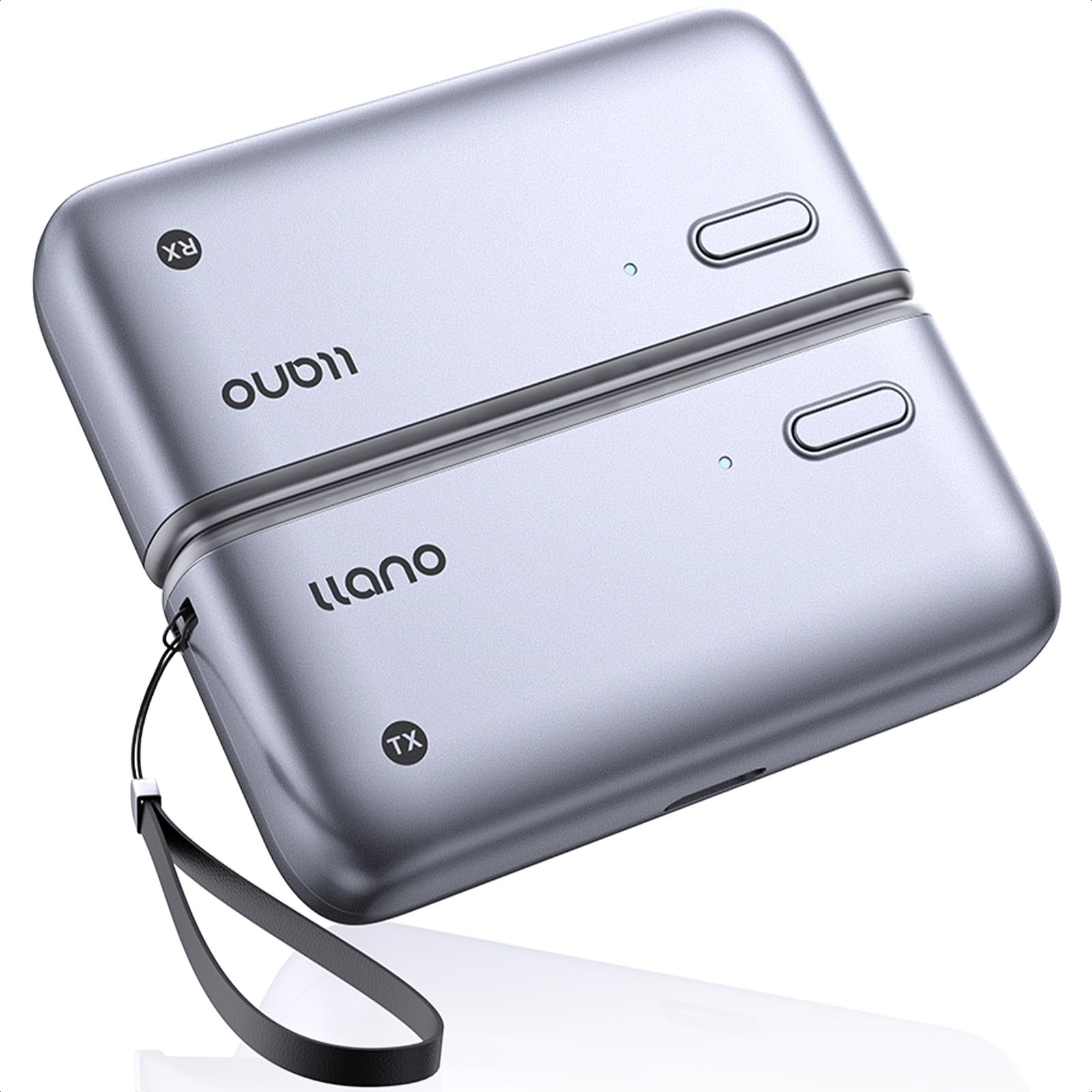 llano S850 Upgraded Type-C Wireless HDMI Transmitter and Receiver, 50M, Ultra 4K Decode Input 1080P@60Hz Output, Plug&Play 5G+2.4G and Audio for Phone/Tablet/Laptop/PC to Monitor/Projector/TV Box