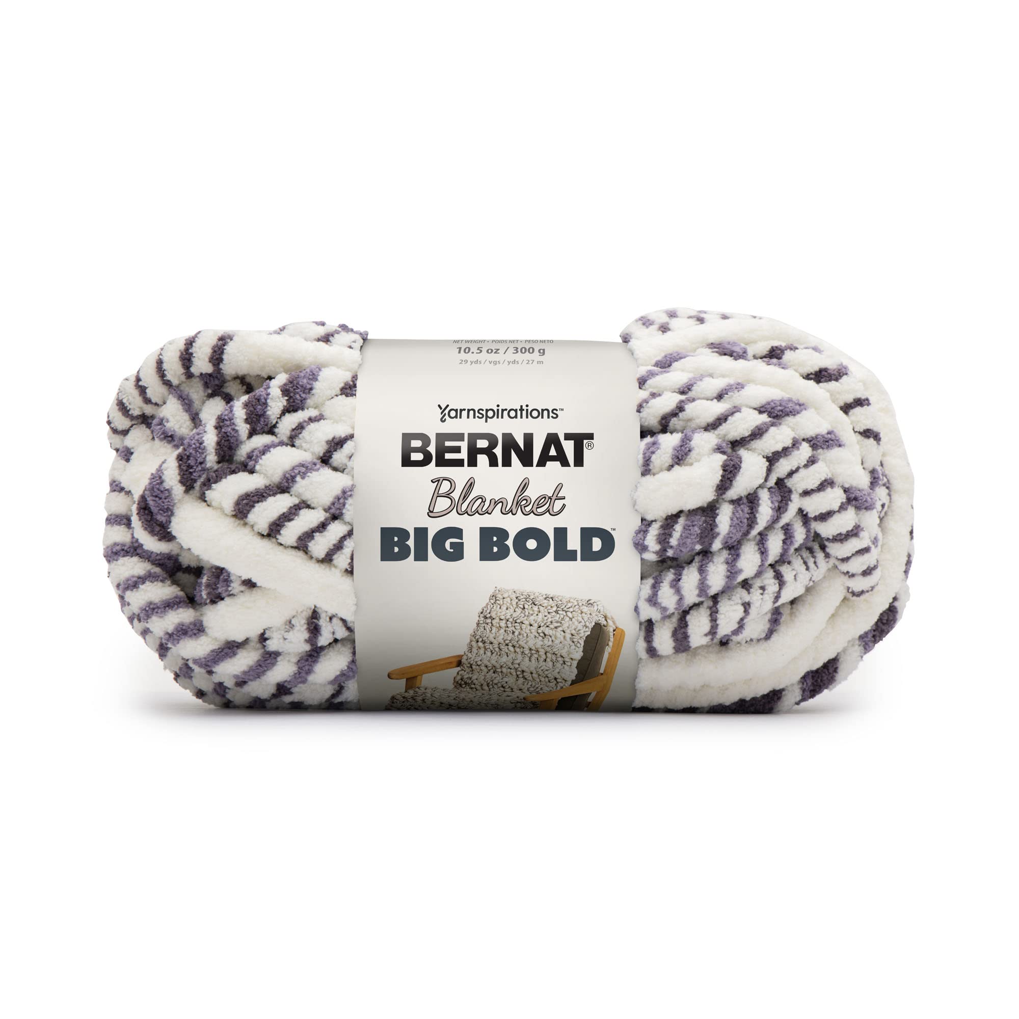 Bernat Blanket Big Bold 300g - Purple Ash