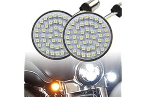 Akmties Eectra glide Led turn signal Motorcycle Lights 2" 50mm Bullet Style LED Turn Signals Pannel For Motor bike Sportster Softail Touring 1157 base front led turn signal lights
