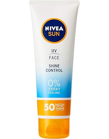 nivea sun face shine control