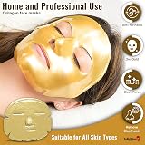 Infinitive Beauty 24K Gold Collagen Mask 10 Pack Anti Aging Hydration view 3