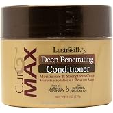 Lustrasilk Curl Max Deep Penetrating Conditioner, 8 Ounce