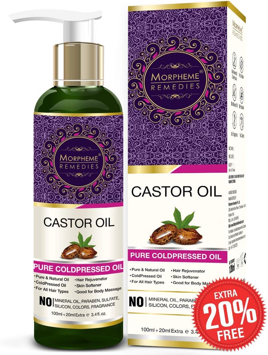 Morpheme Pure Coldpressed Castor Carrier Oil 120 ml