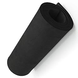 Black Premium EVA Foam Sheet Roll，6mm