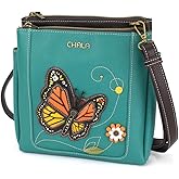 CHALA Merry Messenger RFID Protected Women Faux Leather Shoulder Purse with Adjustable Crossbody Strap | RFID Protected, Faux Leather