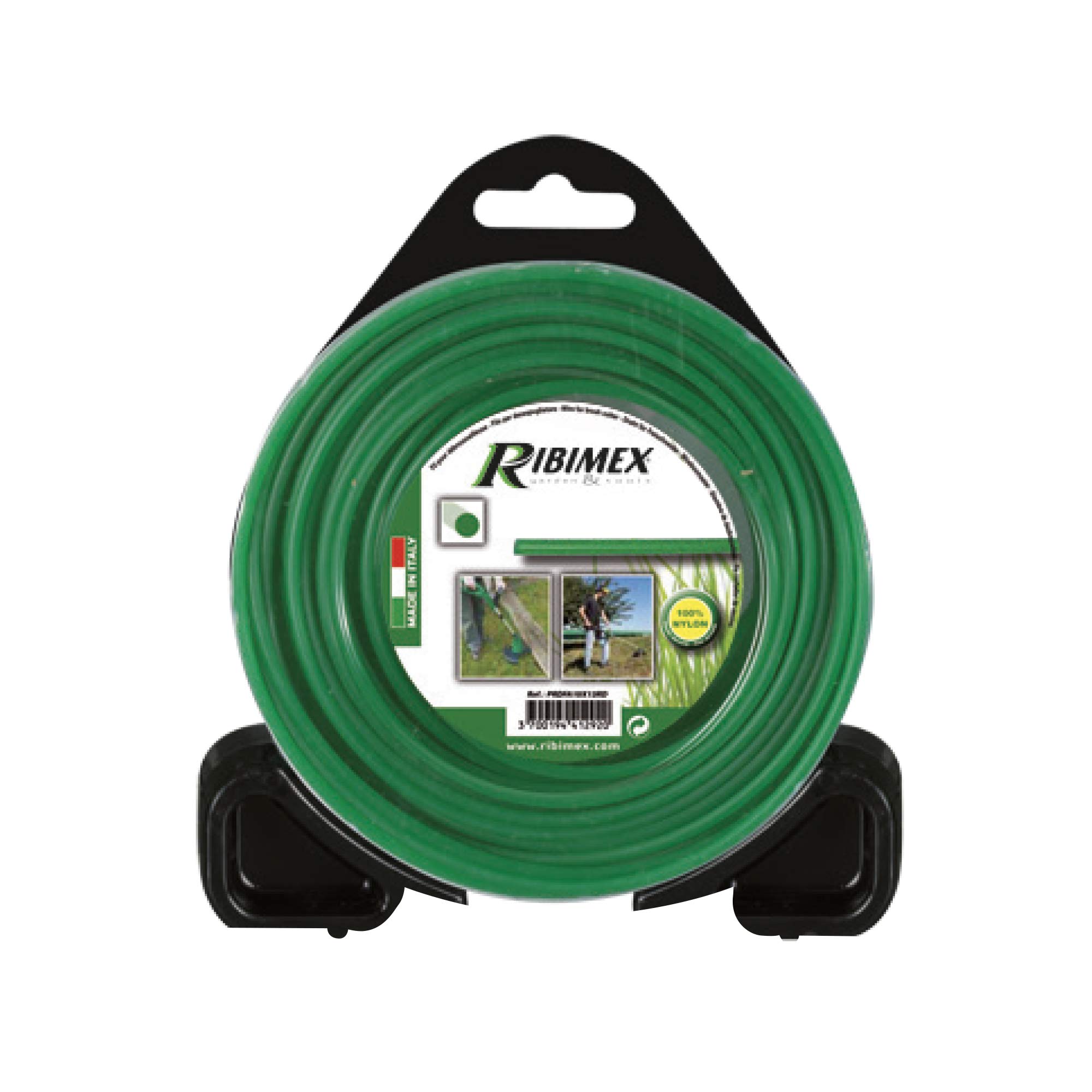 Ribiland prdfa15 X 30RD Round Wire in Blister, 3 X 15 M, Green