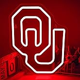 University Neon Sign for Wall Decor University Neon Light Basketball LED Signs Football Decor for Man Cave,Dorm Decor for College Students Graduation Gifts for Students,Man,Size 14.6 * 8.3in(XD098)