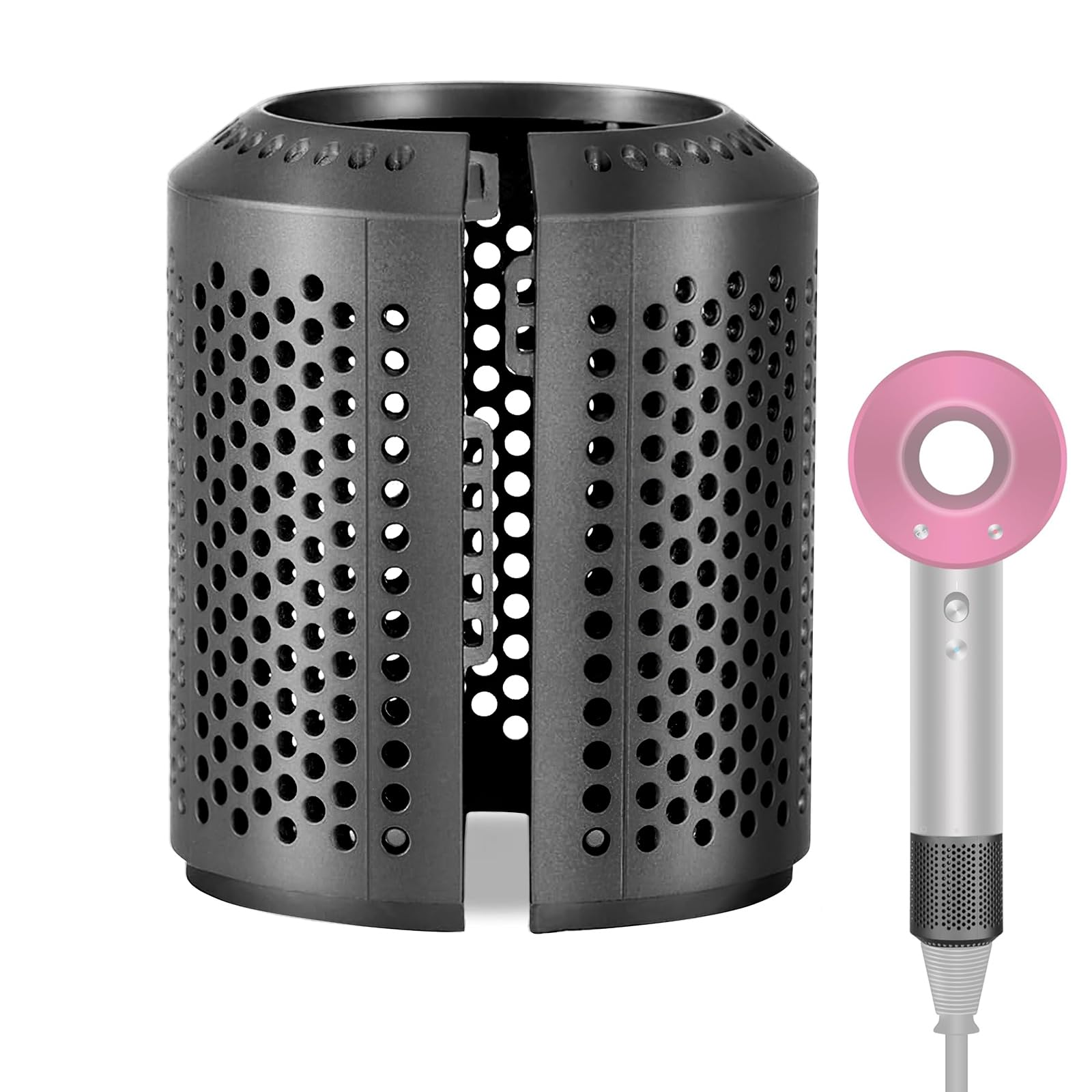 Odashen Hair Dryer Filter Cover for Dyson HD01 HD03 HD08 HD15, Outer Filter Cage Detachable Open Design, Compatible with Dyson Supersonic Hair Dryer Attachments