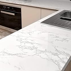 practicalWs Peel and Stick Marble Wallpaper
