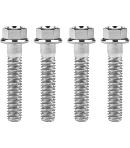 M6x1mm Titanium Ti Socket Hex Bolt Cap Screw 10 15 20 25 30 35 40 - Foto 4