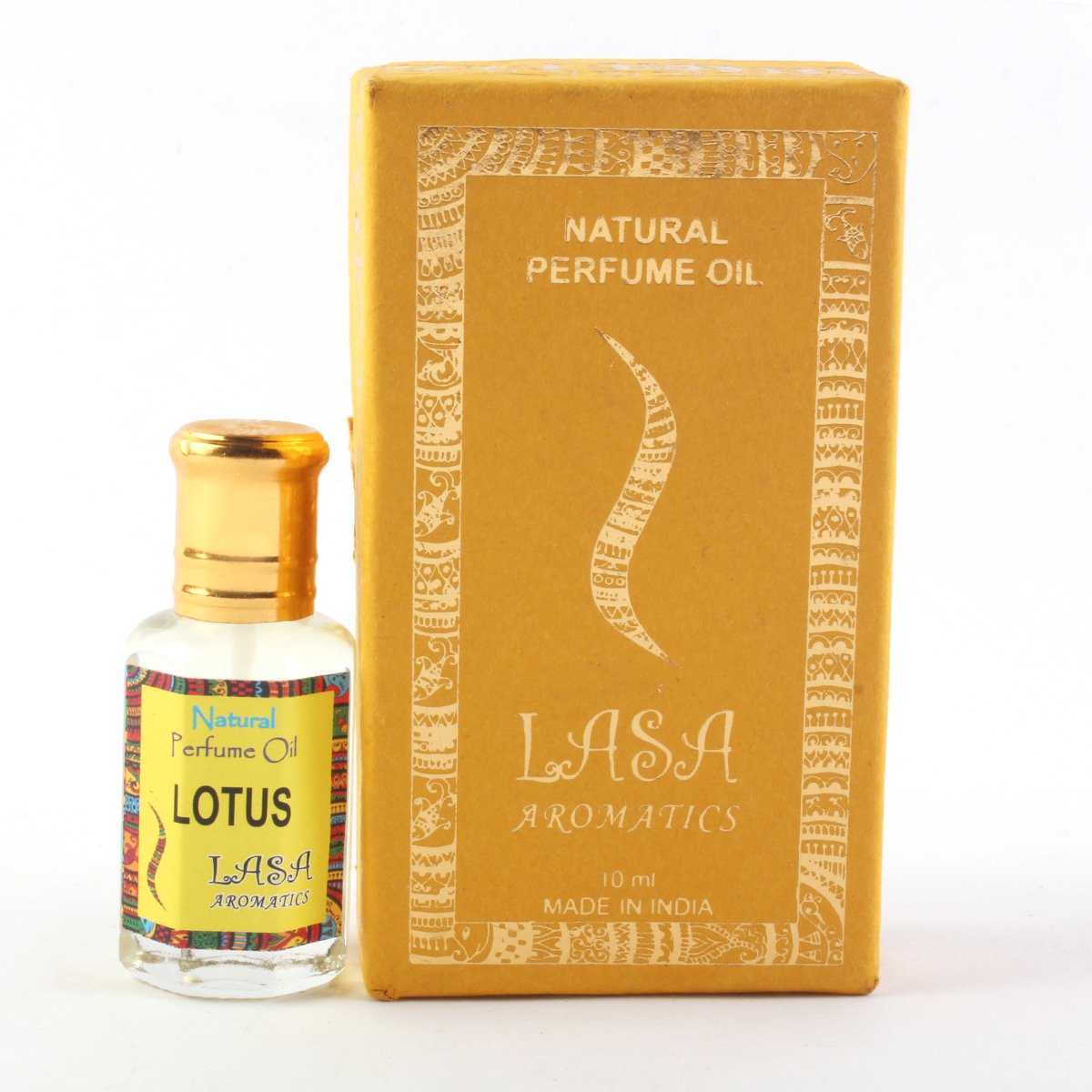 Lasa Aromatic Natural Perfume Oil Lotus Fragrance 100% Pure and Natural - 10 ml