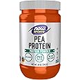 NOW Foods Sports Nutrition, Pea Protein 24 g, Easily Digested, Unflavored Powder, 12-Ounce