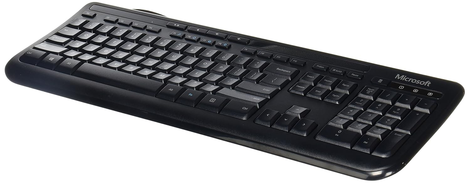 Microsoft Wired Keyboard 600 (Black) Electronics