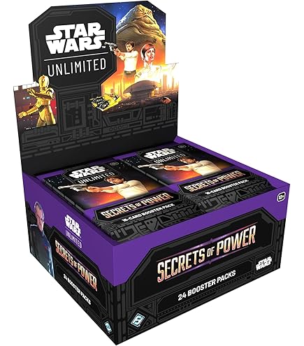 Amazon.com: Asmodee Star Wars: Unlimited TCG Legends of The Force Booster  Display