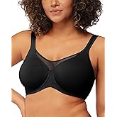 HSIA Minimizer Bras for Women Plus Size, Full Coverage Coolcomfort T Shirt Unlined Bra with Underwire for Heavy Breast