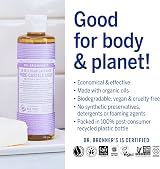 Dr. Bronner's Lavender Pure-Castile Soap 237ml Multi-Purpose Cleaner view 2