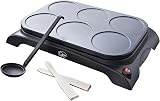Quest 35319 Pancake Maker and Grill 6 Non-Stick Moulds Easy to Use view 1