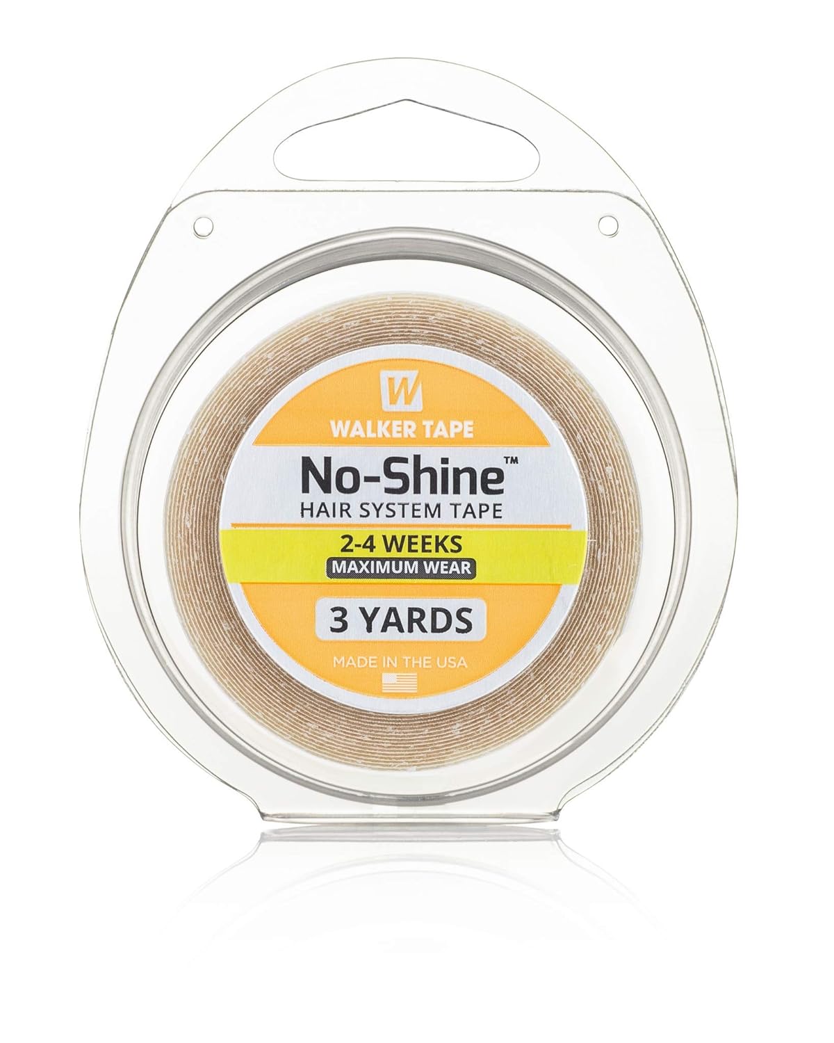 Walker Tape No Shine 1/2 x 3 Yards Hair Replacement System