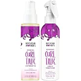 Not Your Mother's Curl Talk Hydrating Oil &amp; Leave-In Curl Conditioner | Helps Smooth Frizz, Boost Shine &amp; Hydrates Curls - For All Curly Hair Types - Citrus Jasmine Scent