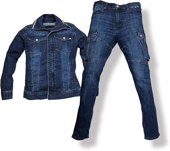 Amazon Bmc ブルーモンスタークロージング ワークジャケット カーゴパンツ メンズ 上下セット ストレッチデニム ニードルズ スリムフィット ロングパンツ 通販