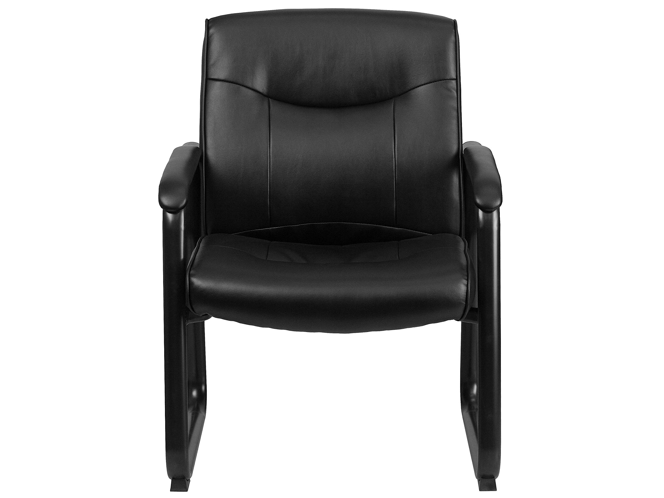 Photo 1 of *USED*
Flash Furniture Hercules Series Big & Tall LeatherSoft Executive Side Reception Chair, Padded Lobby Chair with 500-lb. Static Weight Capacity, Black