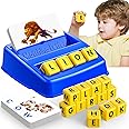 Educational Toys for 3 4 5 Year Old for Toddlers 2-4 Year Matching Letter Games for 3-5 Montessori Toys for Kids Toy for Ages 2-4 4-6 Birthday Halloween Christmas Easter Gifts for 3-5 Year Old