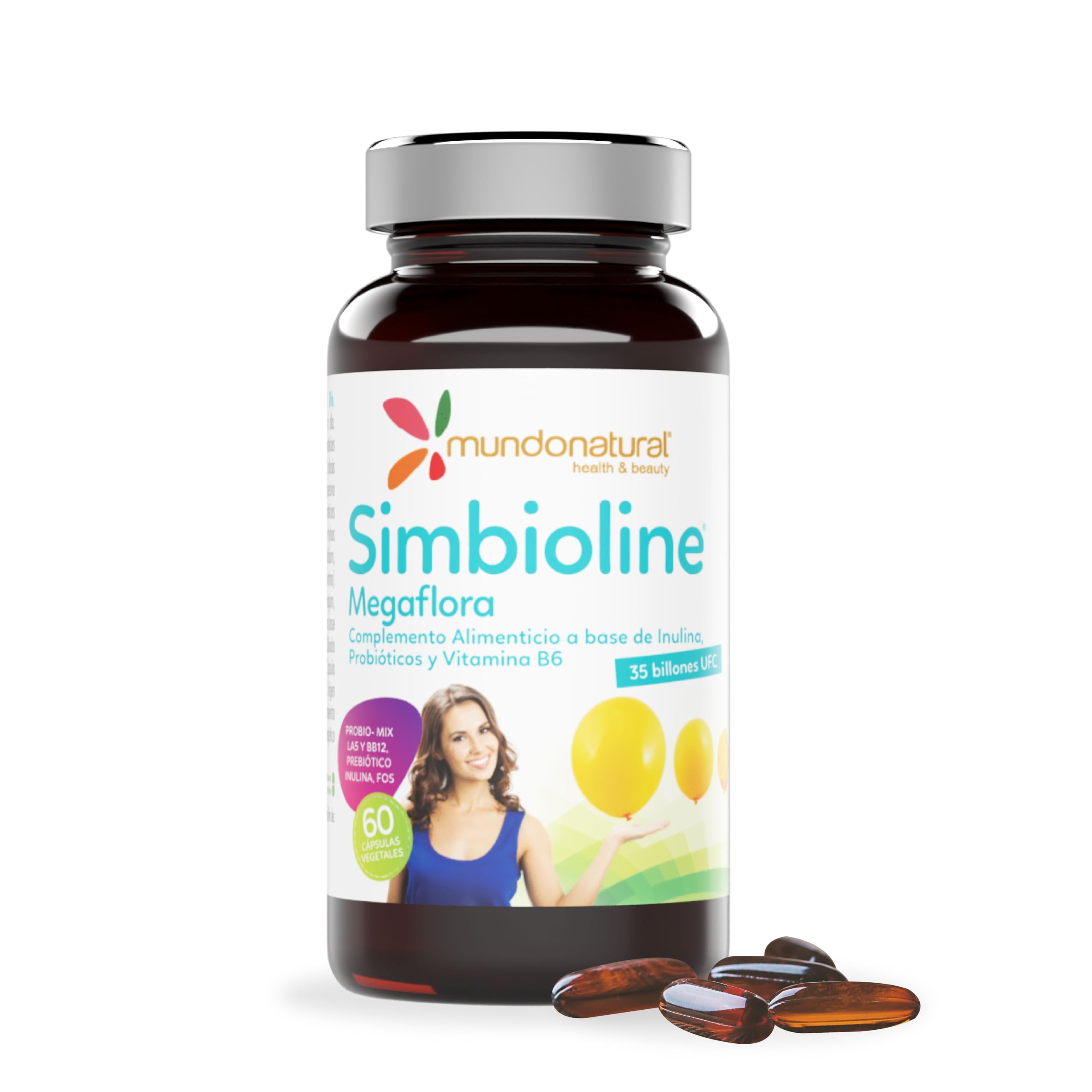 Mundo Natural Flat Belly Simbioline 60 Cap.