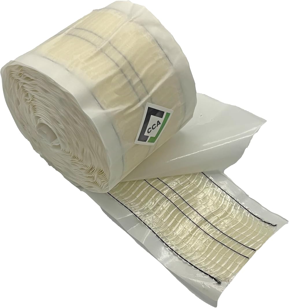 CCA Gel Double Sided Carpet Rug Joining Tape 9m Roll 90mm Wide DIY Fix
