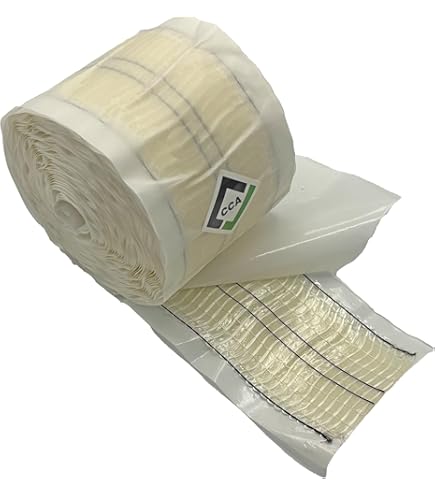Vaguelly Carpet Seam Ironing Tape - Heat Bond Adhesive Tape For Joining & Repair, 9.7cm X 20m