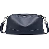 GAEKEAO Crossbody Bags for Women Small Cross Body Bag Genuine Leather Camera Bag Purse with Adjustable Strap