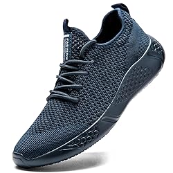 YOSFDC Men's Running Shoes Slip On Sneakers Walking