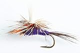 Blue Wing Olive Adams Parachute Dry Fly - Natural