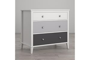 Little Seeds Monarch Hill Poppy 3 Drawer Dresser, Gray