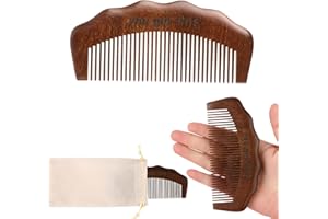 Wooden Labor Comb - Sandalwood Natural Birthing Aid for Pain Relief and Delivery - Pregnancy Gift for Pregnant Women With Clo
