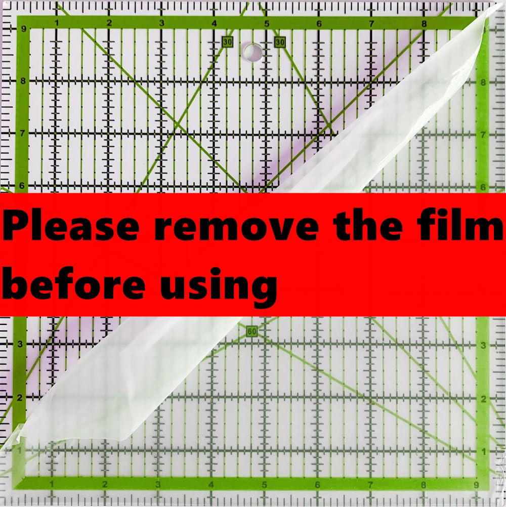 Quilting Rulers,4 Square Quilting Ruler Quilting Templates(4.5