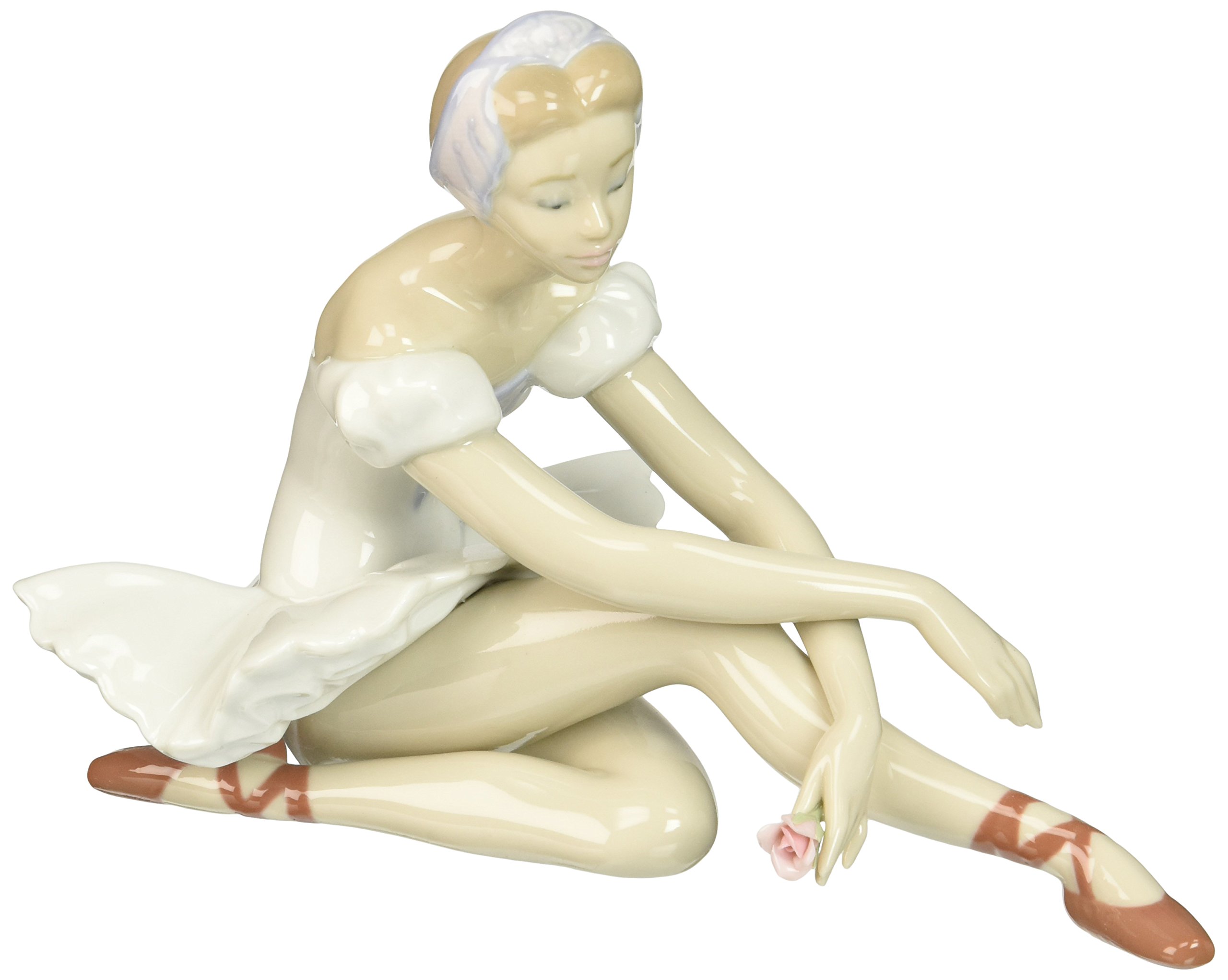 LLADRÓ Rose Ballet Figurine. Porcelain Figure Figure.