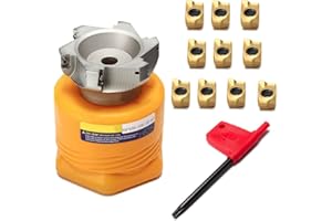 1pc BAP 400R-100-32-6F Face Milling Cutter + 10pcs Carbide Insert with Wrench for Milling Machine