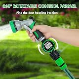 Restmo Water Flow Meter 360° Rotatable LCD Gallon/Liter Measurement view 3