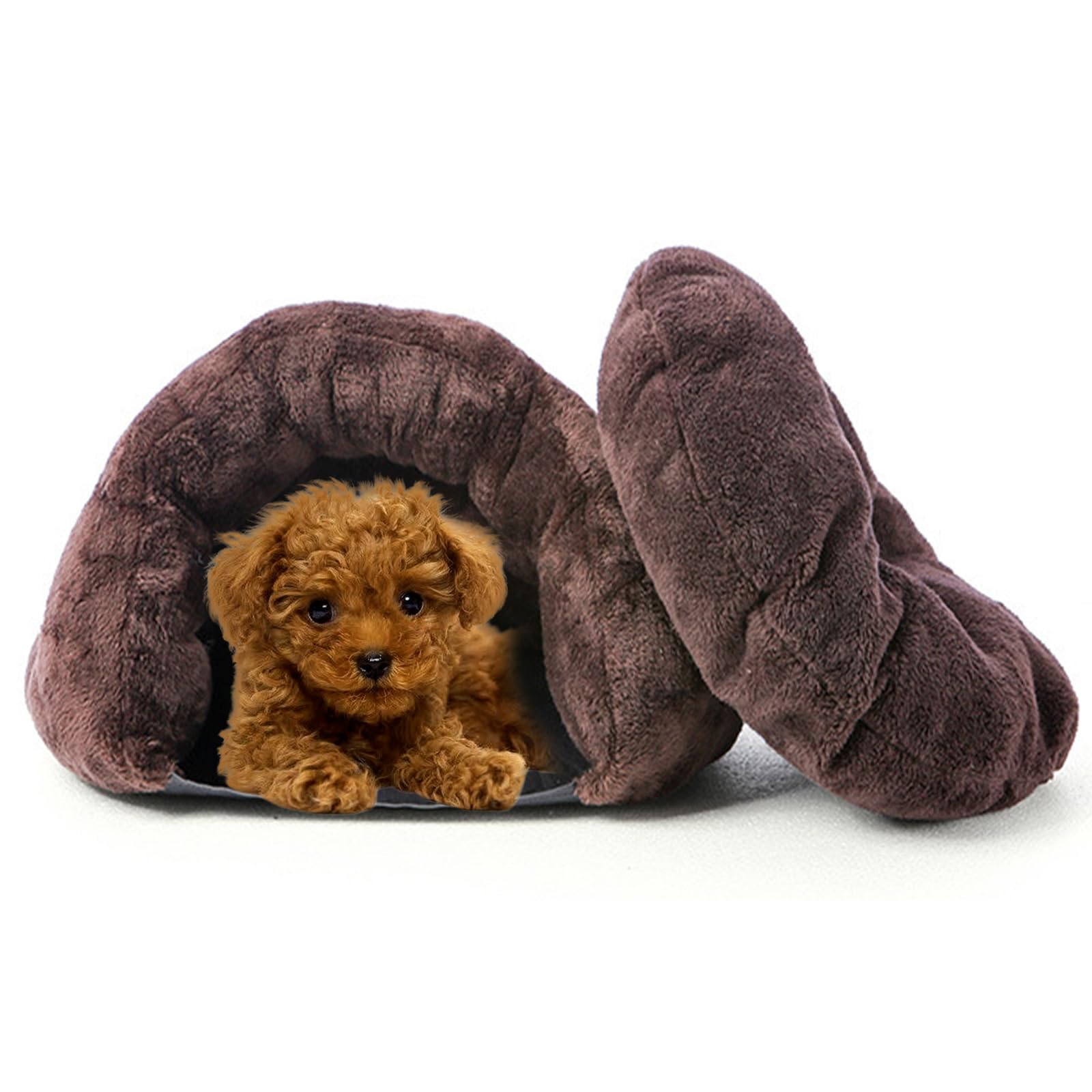 PETCUTE Dog Beds Puppy Cave bed Pet Bed Cat Bed Cat Nest Sleeping Bag for small and medium pets